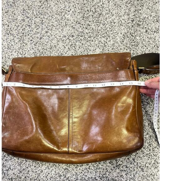 Coach‎ Bleaker Courier Men’s Messenger Bag, Soft Port Classic Rustic Old Money - Picture 14 of 16
